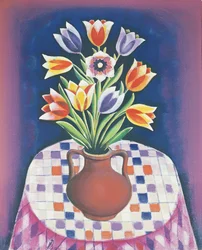 Stillleben mit Blumen, 1967